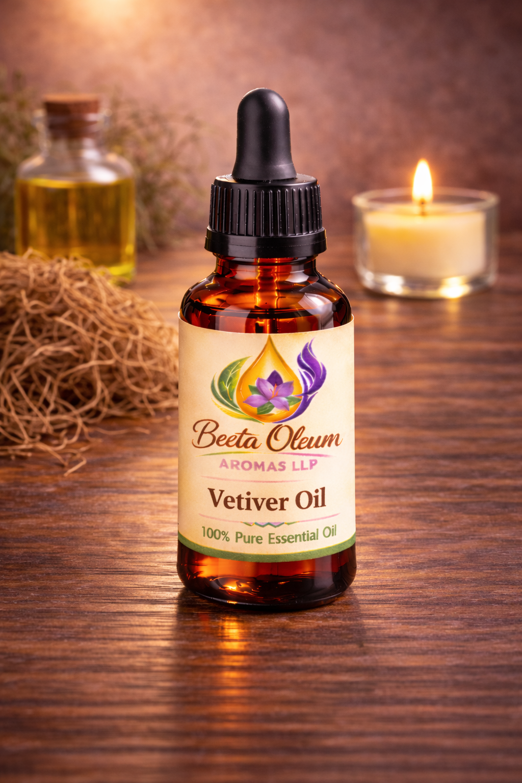 Vetiver Oil Bottle